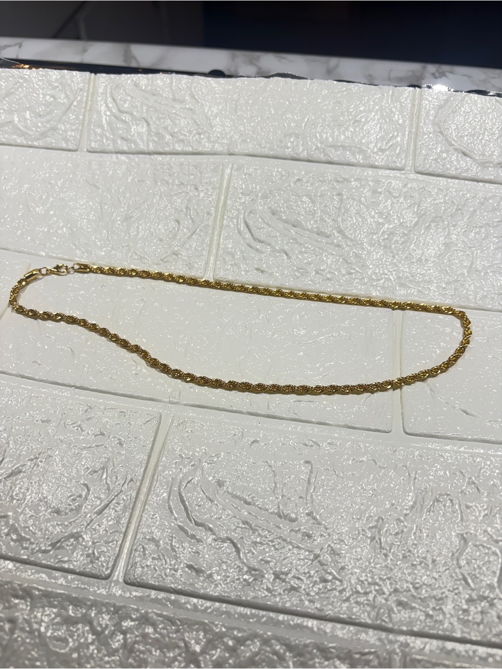 Elegant Gold Rope Chain Necklace - Women Jewelry